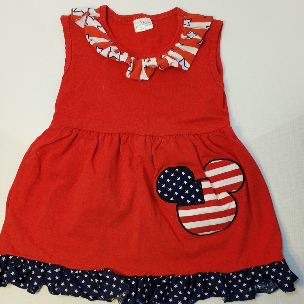 Disney dress american flag Mickey mouse